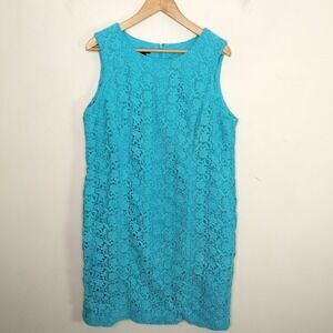 Floral Crochet Lace Dress Sleeveless Sold